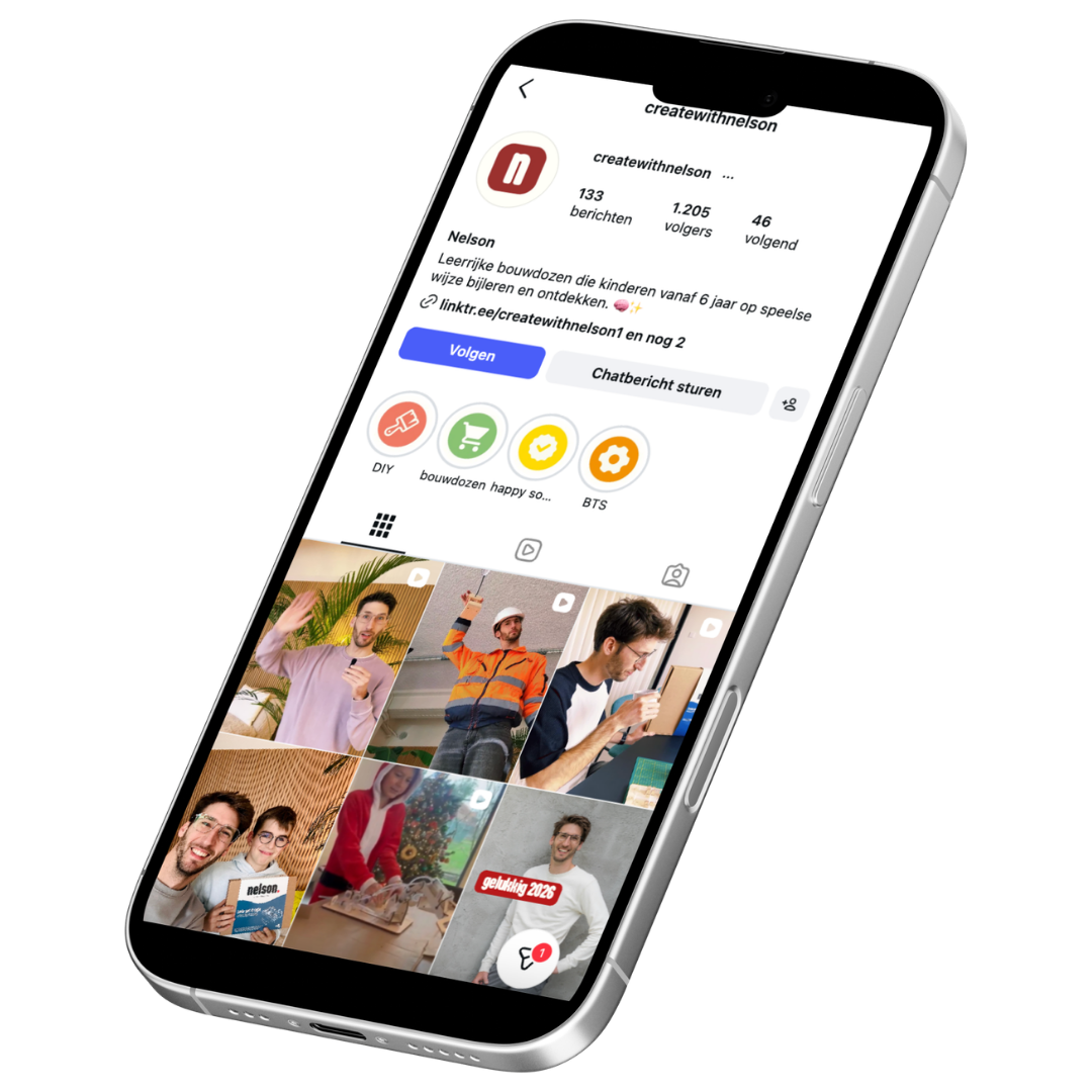 Mock-up Instagram Feed Create with Nelson
